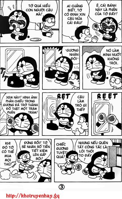 Đọc truyện tranh doremon chap 75: Nobita trong gương