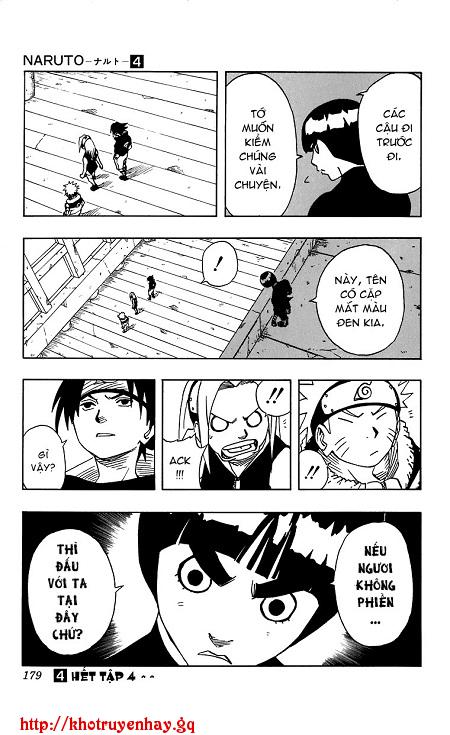 Đọc truyện tranh Naruto chap 36 - Nỗi phiền muộn của Sakura