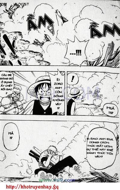 One Piece - Vua hải tặc chap 30: Quyết đấu