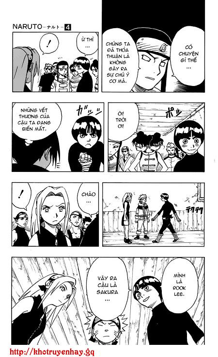 Đọc truyện tranh Naruto chap 36 - Nỗi phiền muộn của Sakura