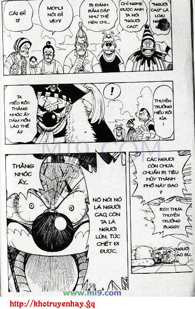 One Piece - Vua hải tặc chap 29: Sự bạt mạng