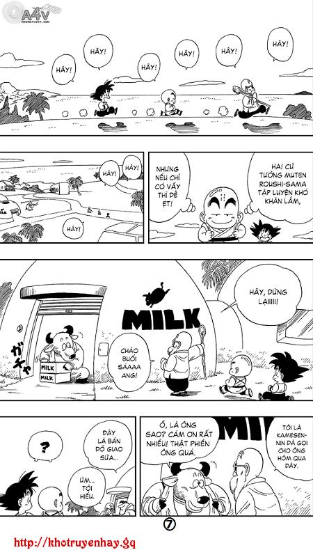 Đọc truyện tranh 7 viên ngọc rồng chap 30: Giao sữa