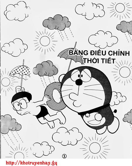 Đọc truyện tranh Doremon chap 208 - Bảng điều chỉnh thời tiết