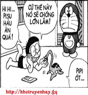 Đọc truyện tranh Doremon thăm công viên khủng long trang 5