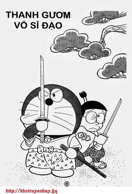 Đọc truyện tranh Doremon chap 187 - Thanh gươm võ sĩ đạo