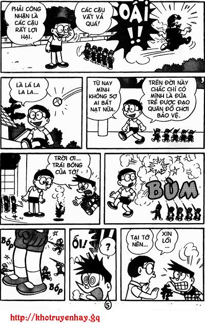 Đọc truyện tranh doremon chap 56 - Đạo quân đồ chơi