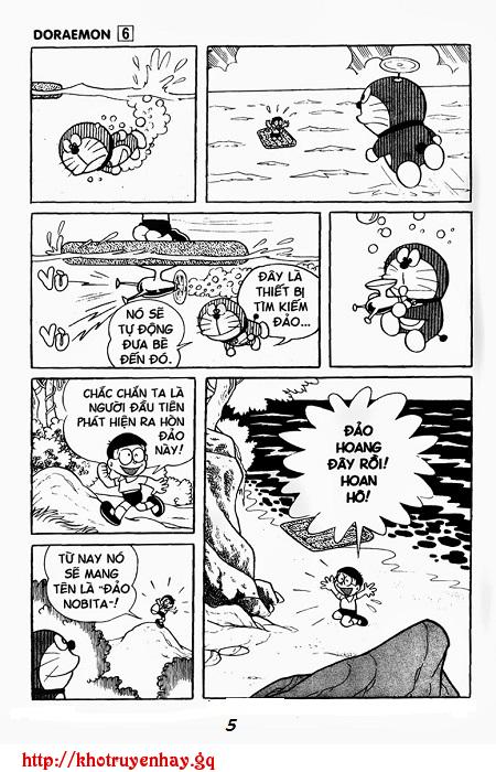 Đọc truyện tranh Doremon chap 99 Nobita phiêu lưu ký