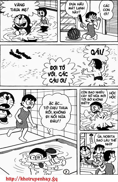 Đọc truyện tranh doremon chap 83: Bể bơi nhà tớ là Thái Bình Dương