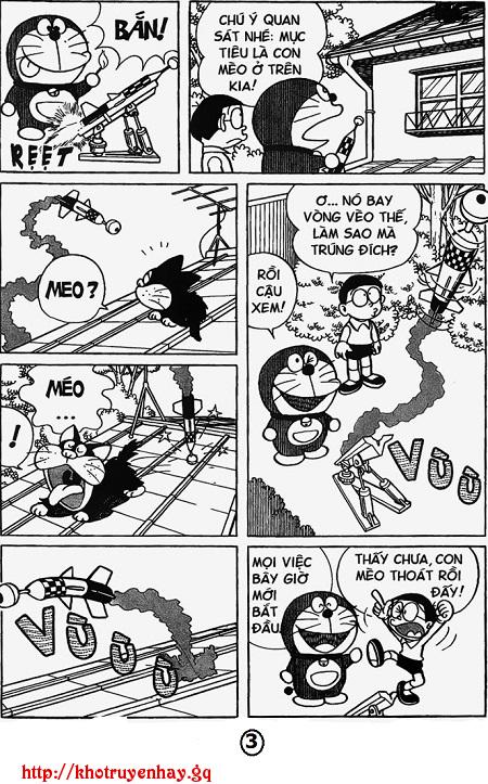 Đọc truyện tranh Doremon chap 199 - Tên lửa truy điểm