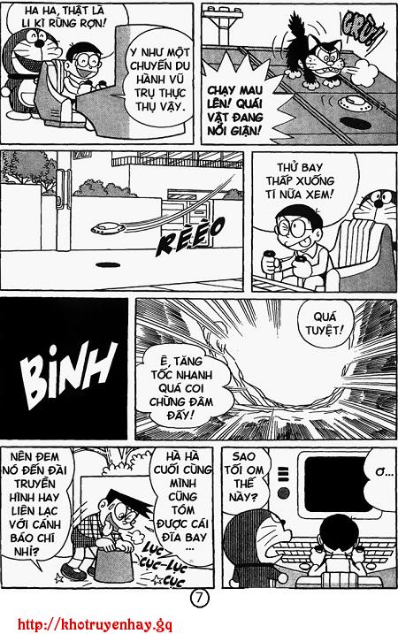 Đọc truyện tranh Doremon chap 228 - Máy huấn luyện lái tên lửa